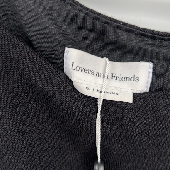 Lovers and Friends Eden Midi Dress in Black XS - Picture 8 of 9